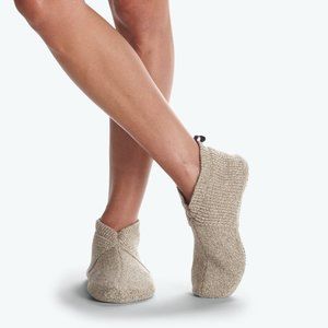 Bombas Women's Gripper Slipper (Taupe, S US 7-8.5)